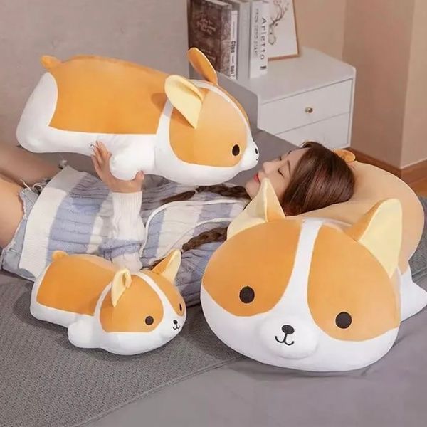 Мягкая плюшевая игрушка подушка Корги 60 см corgi60 фото