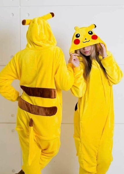 Кигуруми пижама Пикачу с тапками для взрослых мужская и женская S pikachu_w_tap2 фото