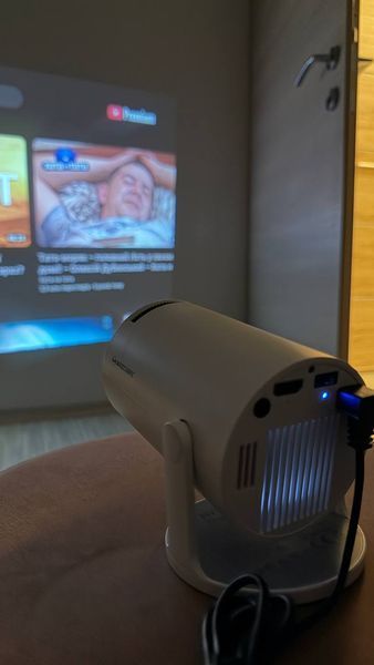 Портативний Смарт Проектор Magcubic HY300 PRO з Android 14, Smart TV, Wi-Fi 6, Bluetooth та ANSI 260 для дому та офісу hy300 фото