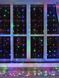 Светодиодная Гирлянда штора 3х3 м USB, 300 LED, разноцветная с пультом multi_shtora3x3_t фото 3