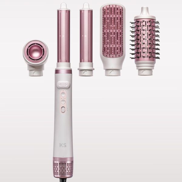 Фен-щетка браш KS Turbobrush 5в1 с автоматическим вращением Turbobrush фото