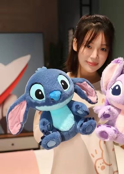 М'яка плюшева іграшка Стич синій 35 см stitch35 фото